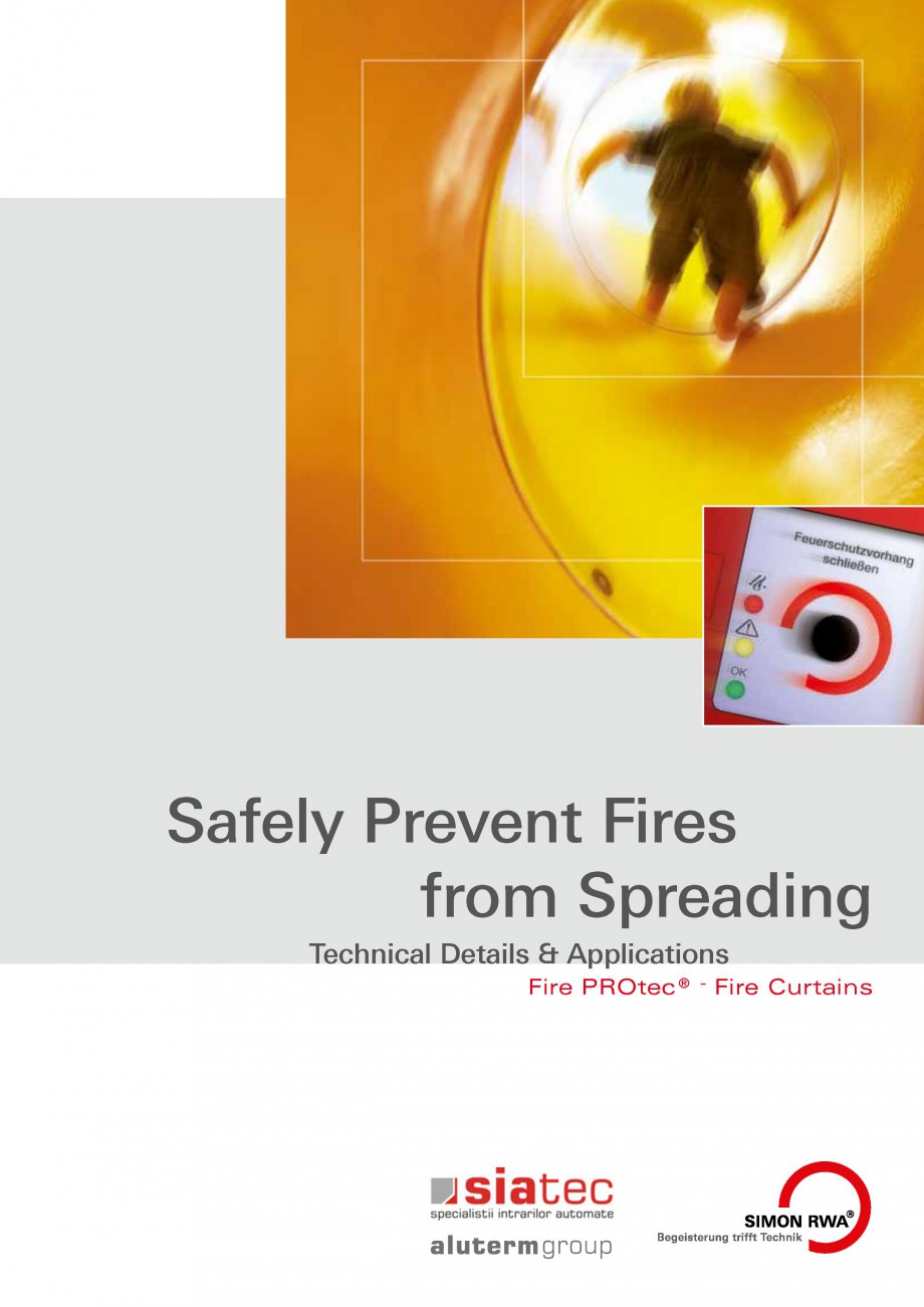 Pagina 1-Cortine antifoc KADRA FSV Fisa tehnica Engleza Safely Prevent Fires from Spreading
Technical Details...