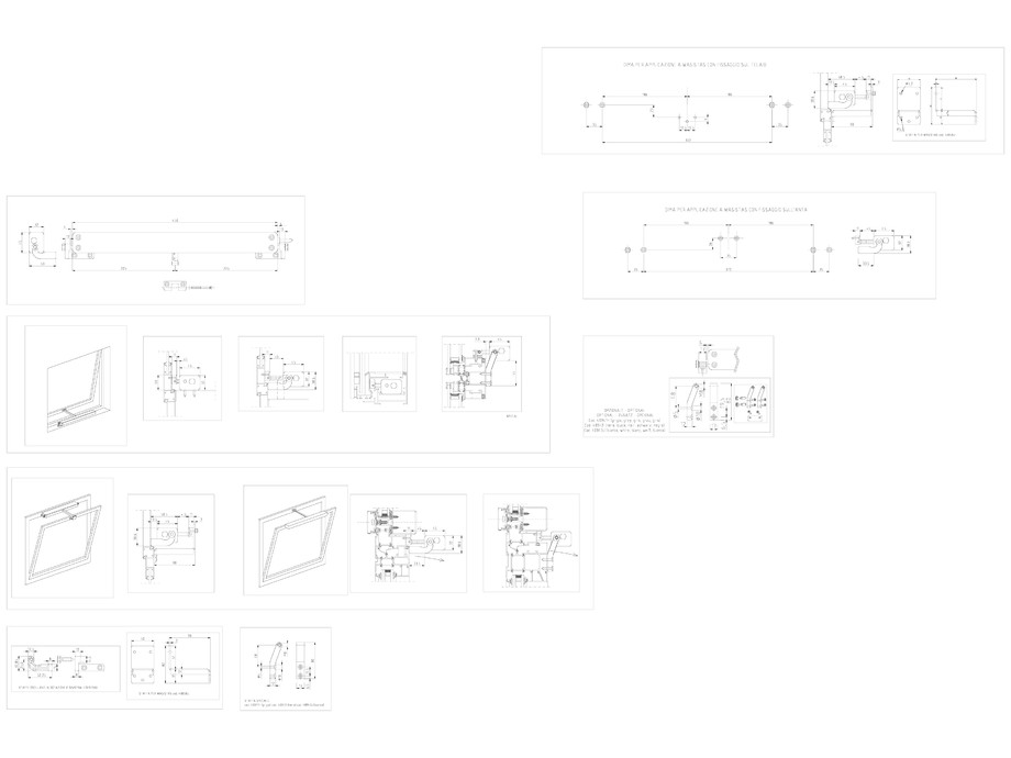 Pagina 1-CAD-DWG Actuator electric cu lant VEGA cursa maxima 300 mm KADRA Detaliu de montaj 