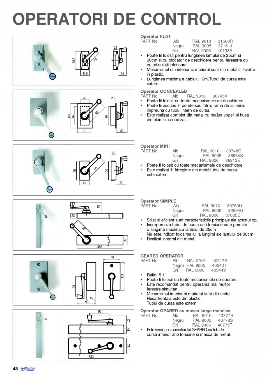Pagina 47 - Sisteme pentru ventilatie si evacuare fum / caldura KADRA Catalog, brosura Romana are n ...