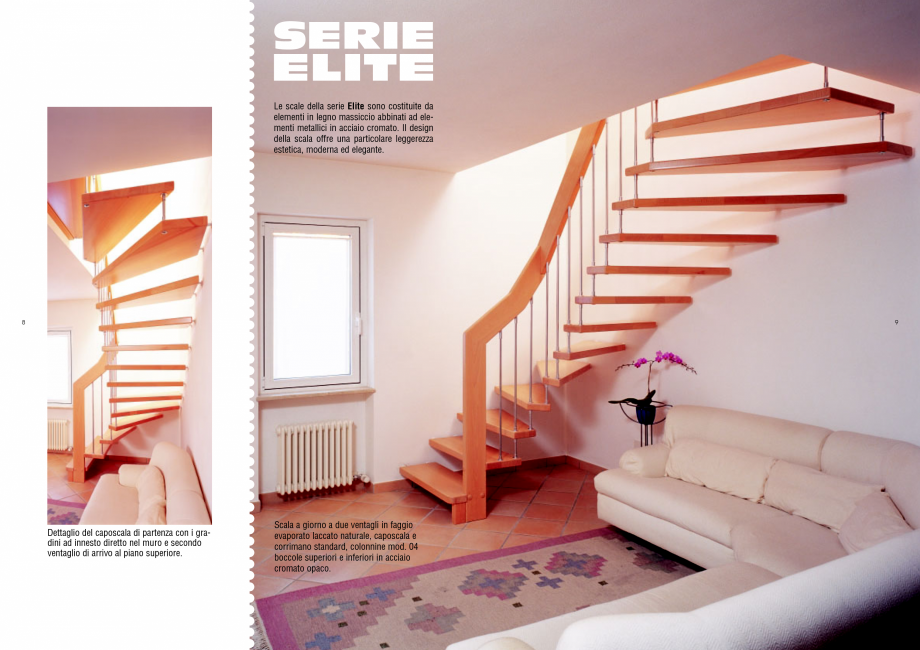 Pagina 5-Scari interioare drepte si balansate din lemn ESTFELLER ELITE, FANTASY, GLASS DESIGN, INOX DESIGN,...