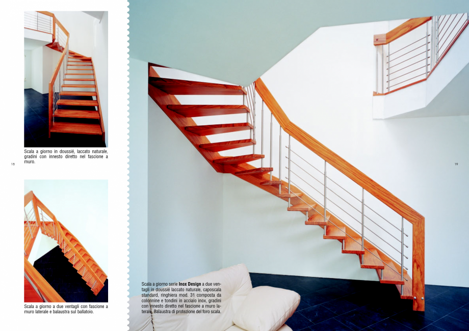 Pagina 10-Scari interioare drepte si balansate din lemn ESTFELLER ELITE, FANTASY, GLASS DESIGN, INOX DESIGN,...