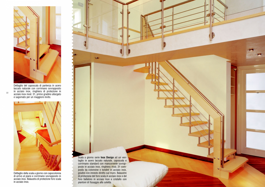 Pagina 12-Scari interioare drepte si balansate din lemn ESTFELLER ELITE, FANTASY, GLASS DESIGN, INOX DESIGN,...