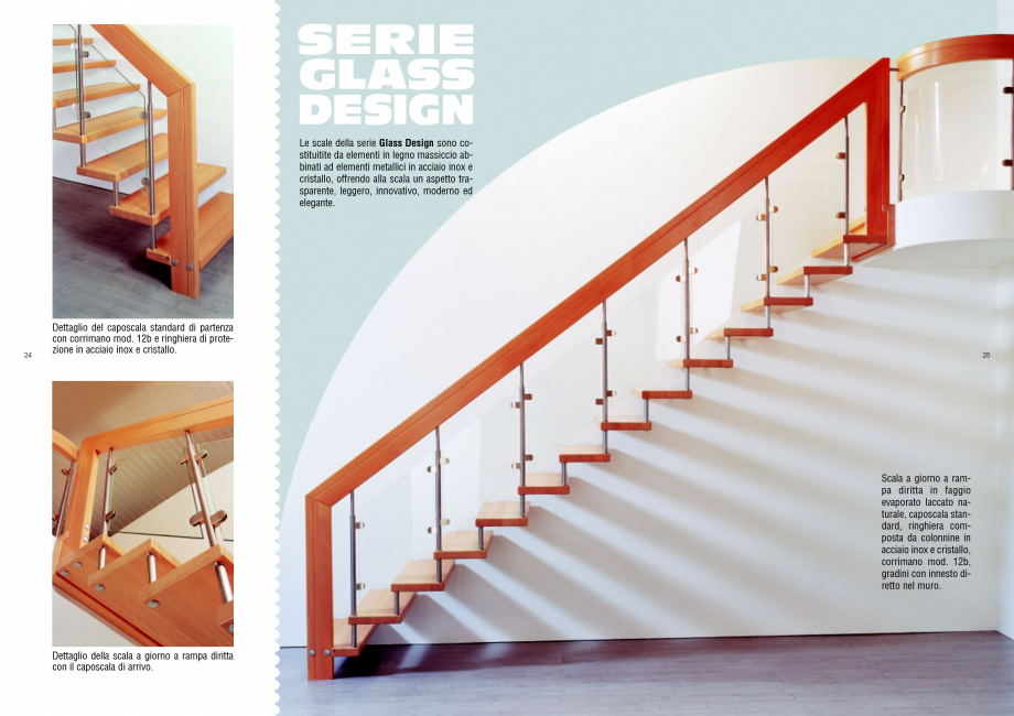 Pagina 13-Scari interioare drepte si balansate din lemn ESTFELLER ELITE, FANTASY, GLASS DESIGN, INOX DESIGN,...