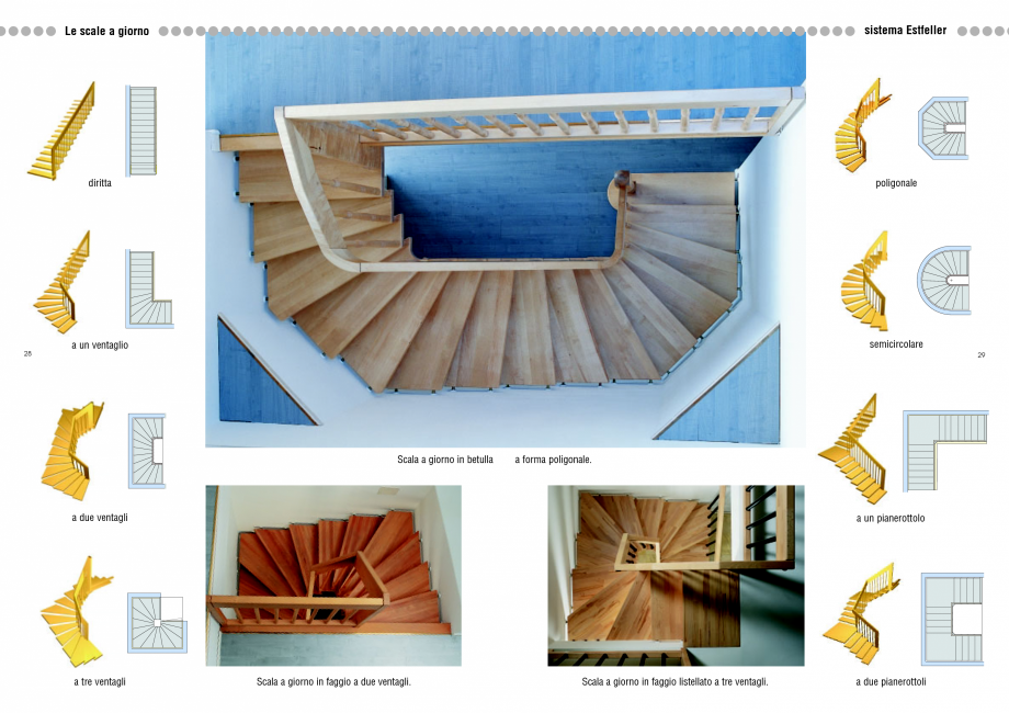 Pagina 15-Scari interioare drepte si balansate din lemn ESTFELLER ELITE, FANTASY, GLASS DESIGN, INOX DESIGN,...