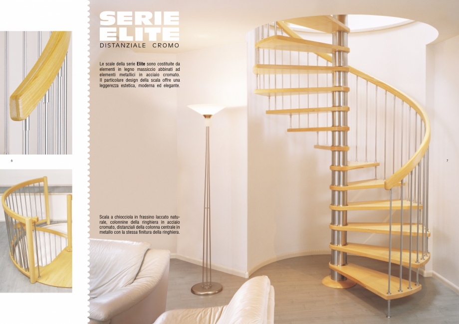 Pagina 4-Scari interioare elicoidale din lemn ESTFELLER TREND Spirala Catalog, brosura Italiana gante.

10
...