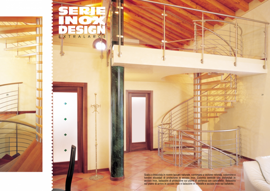 Pagina 11-Scari interioare elicoidale din lemn ESTFELLER TREND Spirala Catalog, brosura Italiana 