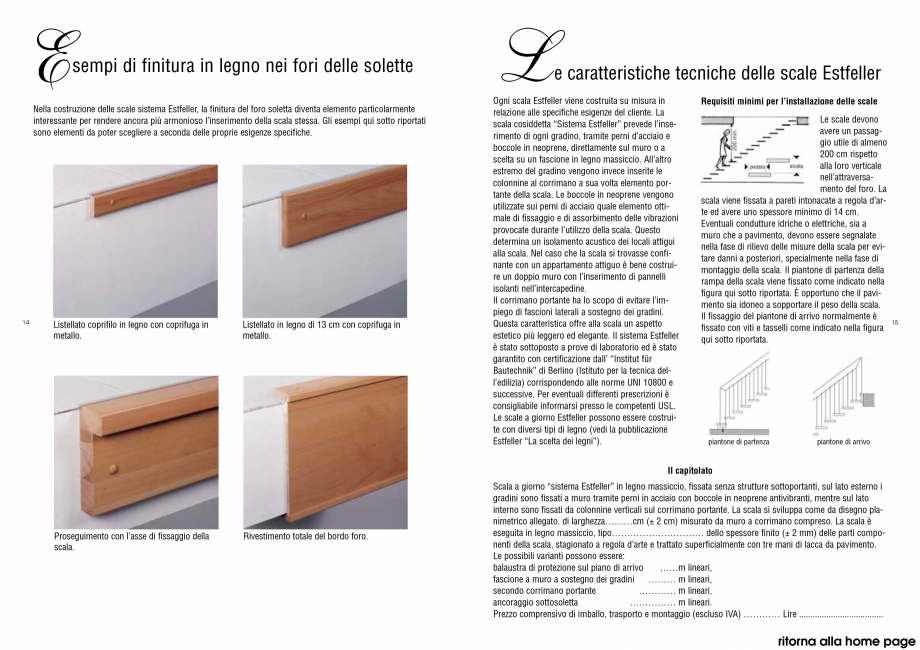 Pagina 2-Scari interioare din lemn drepte si balansate - racordare la planseul de sosire ESTFELLER ELITE,...