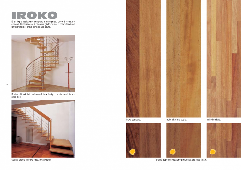 Pagina 6-Tonalitati lemn pentru scari interioare ESTFELLER PRESTIGE, INVENT LIGHT, INVENT, INOX DESIGN, GLASS...