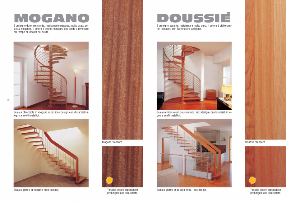 Pagina 7-Tonalitati lemn pentru scari interioare ESTFELLER PRESTIGE, INVENT LIGHT, INVENT, INOX DESIGN, GLASS...