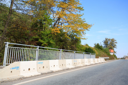 DN6 Domasnea -Caransebes Prefabricate din beton pentru infrastructura rutiera