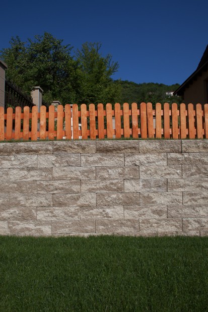 Bloc de zid - vazut de aproape Bloc zid Elemente decorative din beton