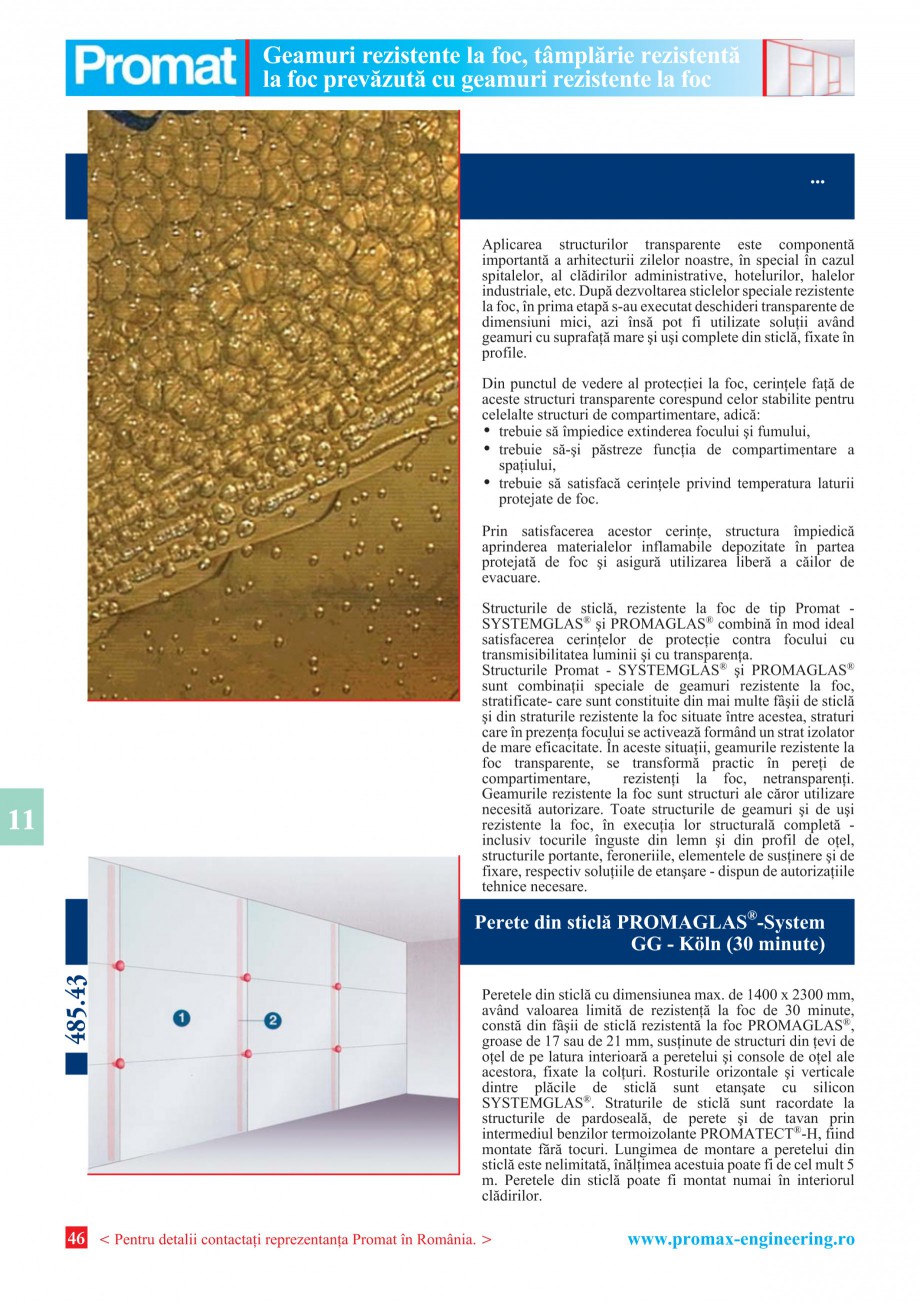 Pagina 46 - Catalog general de produse PROMAT Catalog, brosura Romana  Se absoarbe adânc în porii ...