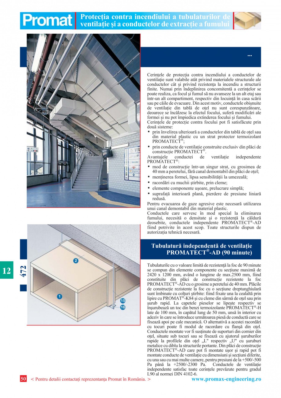 Pagina 50 - Catalog general de produse PROMAT Catalog, brosura Romana tru circular, pânã la o...