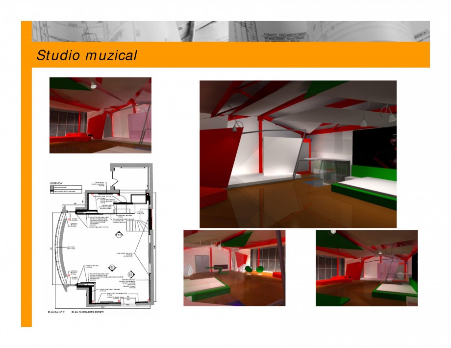 Pagina 5 - Lucrari privind acustica arhitecturala  Lucrari, proiecte Romana 
