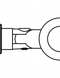 Conector pentru sticla - 02-22-21 F