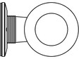 Conector pentru sticla - 02-24-27 F SADEV DECOR - Conectori