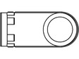 Conector pentru sticla - 02-26-20 F SADEV DECOR - Conectori