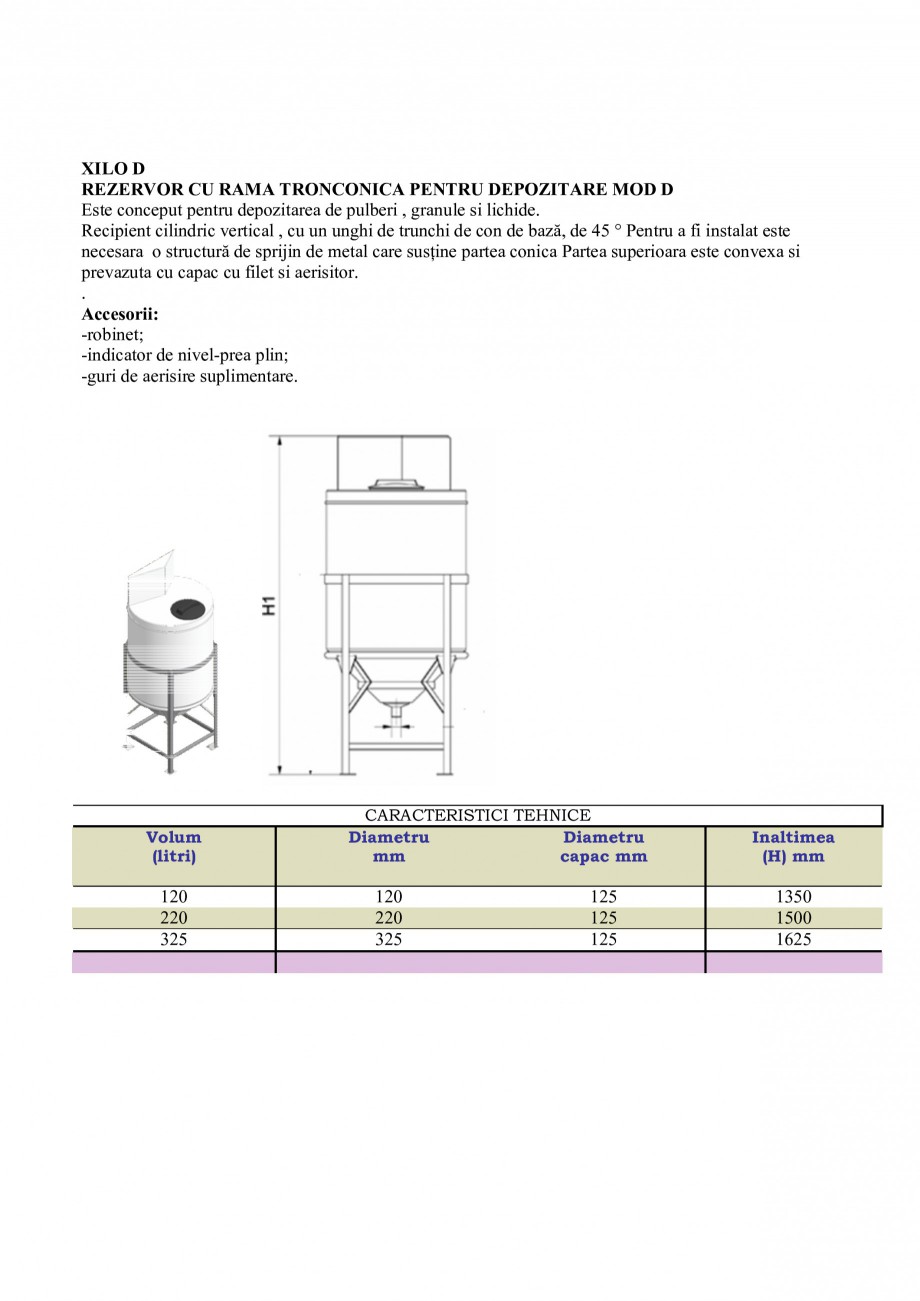 Pagina 13 - Rezervoare industriale NEW DESIGN COMPOSITE Fisa tehnica Romana 