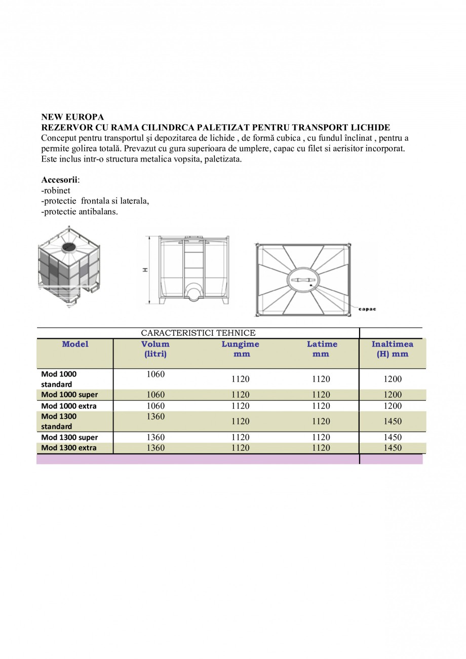 Pagina 17 - Rezervoare industriale NEW DESIGN COMPOSITE Fisa tehnica Romana 