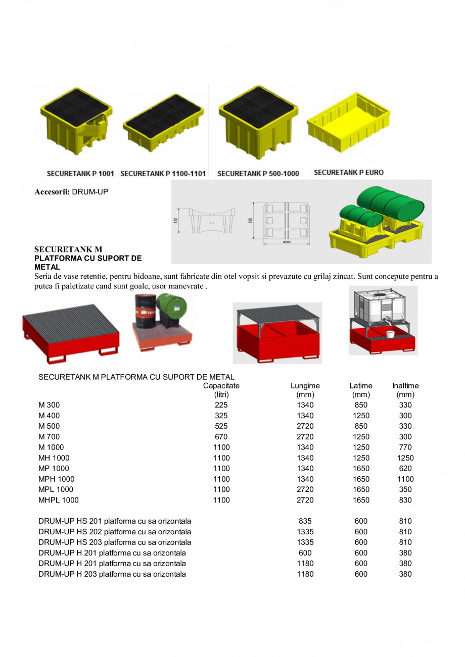 Pagina 2-Platforme pentru retentie NEW DESIGN COMPOSITE Catalog, brosura Romana 950 950 650 300 410 255
...