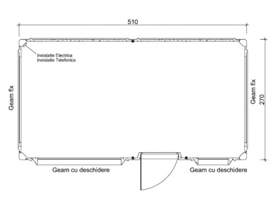 Pagina 1-Cabine prefabricate NEW DESIGN COMPOSITE 2751 Specificații tehnice Romana 