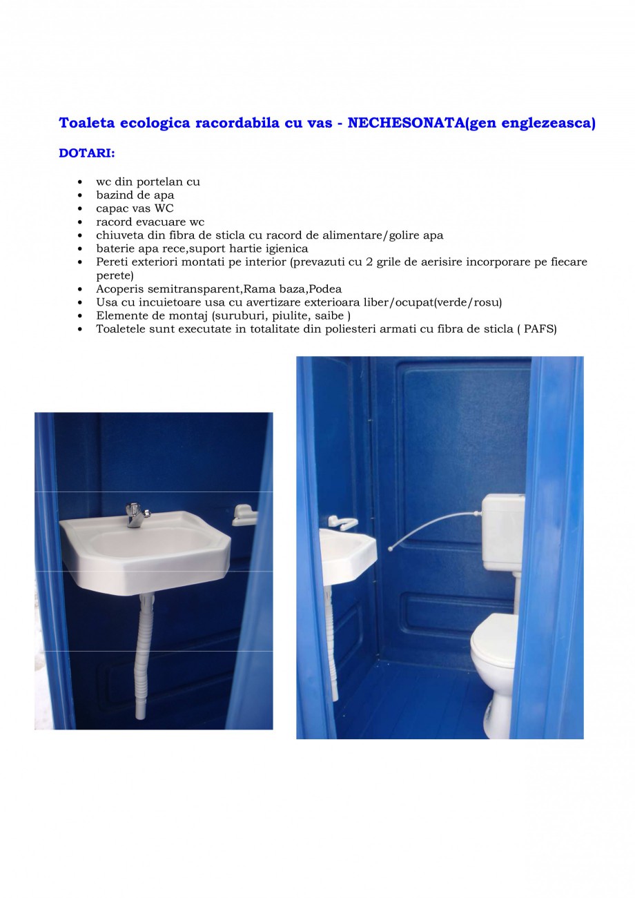 Pagina 9-Cabine prefabricate si toalete ecologice NEW DESIGN COMPOSITE 2751, 1515, 1522, 1527, 2222, 2227,...