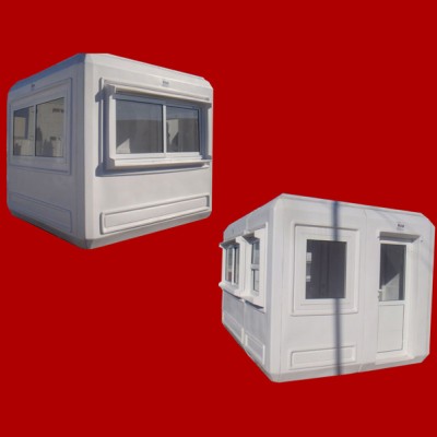 NEW DESIGN COMPOSITE MODUL 2739 - Cabine prefabricate pentru paza birouri fabrici scoli sau puncte de