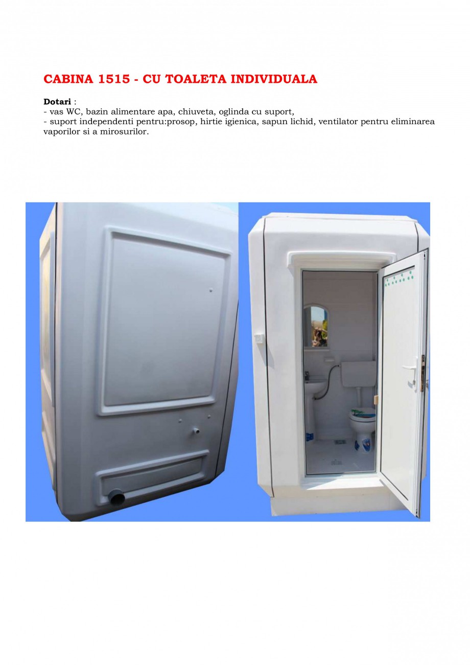 Pagina 4-Toalete ecologice si cabine prefabricate NEW DESIGN COMPOSITE racordabila, chesonata (gen...