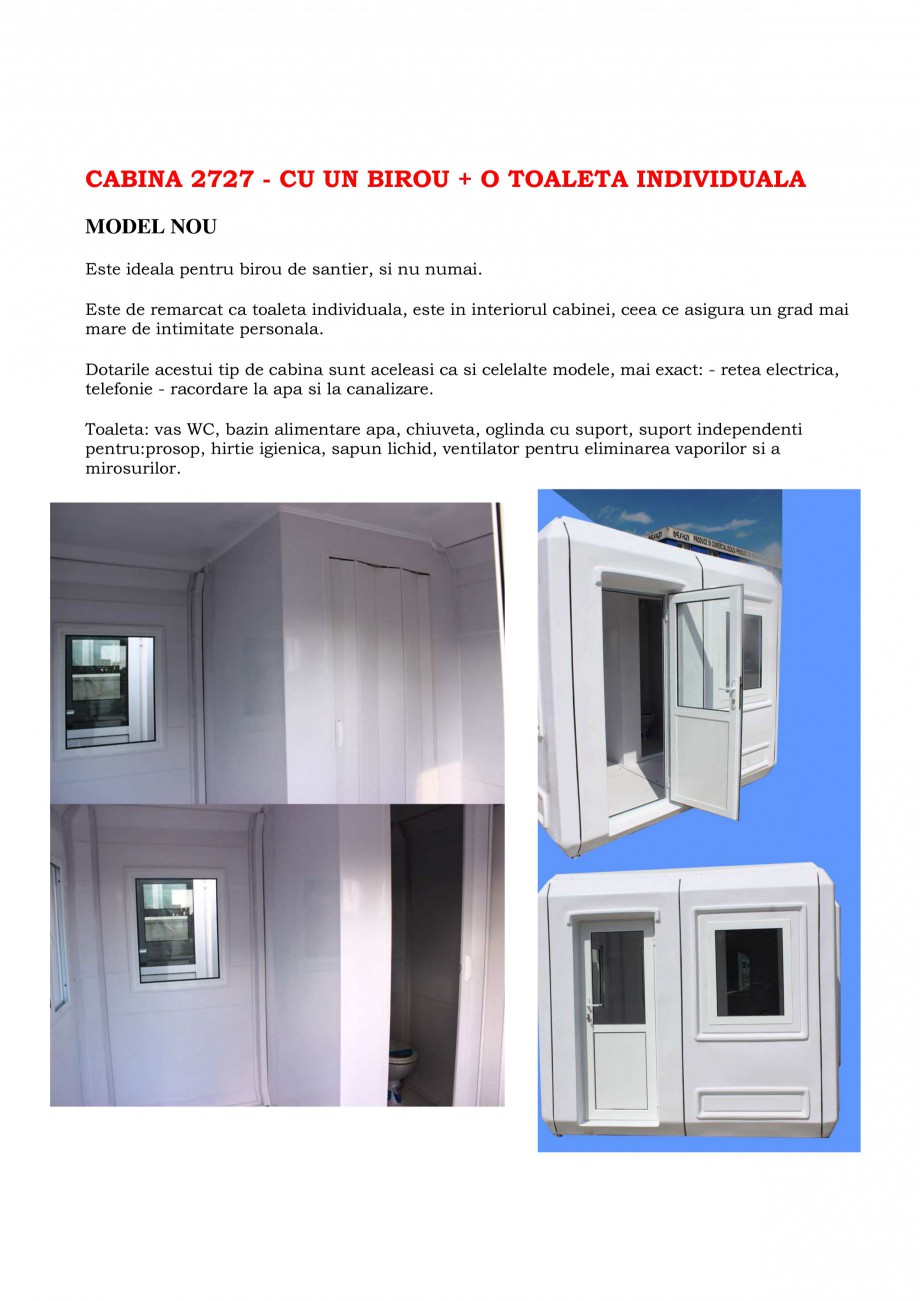 Pagina 7-Toalete ecologice si cabine prefabricate NEW DESIGN COMPOSITE racordabila, chesonata (gen...