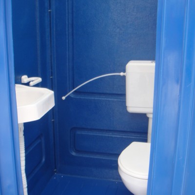 NEW DESIGN COMPOSITE Toaleta racordabila cu vas nechesonata (englezeasca) - Toalete ecologice din poliester vidanjabile chesonate