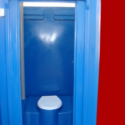 NEW DESIGN COMPOSITE Toaleta vidanjabila chesonata - vedere din fata usa deschisa - Toalete ecologice din
