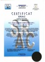 Certificat ISO SRAC 9001-2008