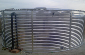 Rezervoare metalice supraterane pentru stocare apa