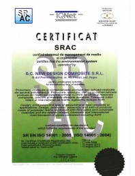 Certificat SR EN ISO 14001-2005