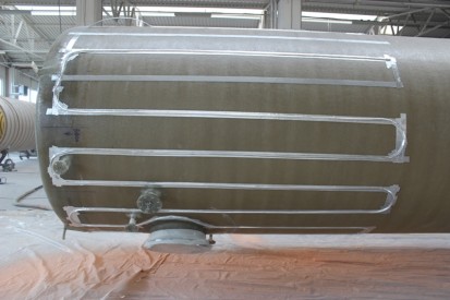 Rezervor suprateran izolat cu spuma poliuretanica Rezervoare supraterane izolate cu spuma poliuretanica