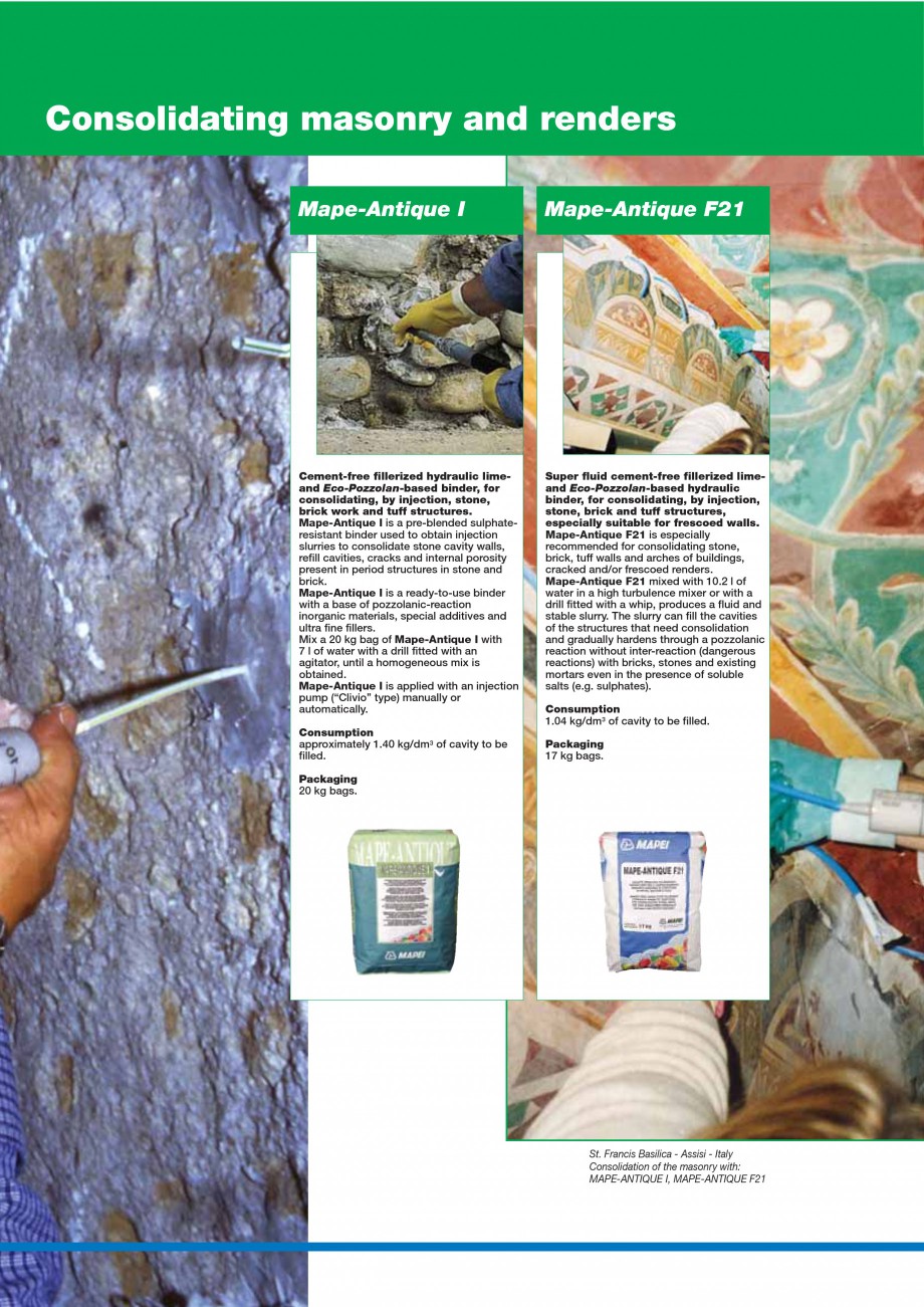 Pagina 82-Mortare, materiale speciale MAPEI Catalog, brosura Engleza multi-functional centre - Olomuc - Czech ...