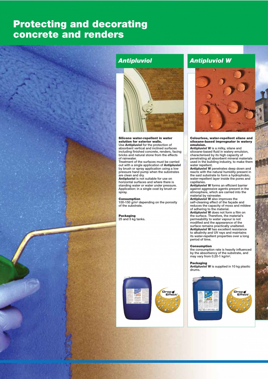 Pagina 90-Mortare, materiale speciale MAPEI Catalog, brosura Engleza bags + 6.5 kg tanks.

Two-component,...