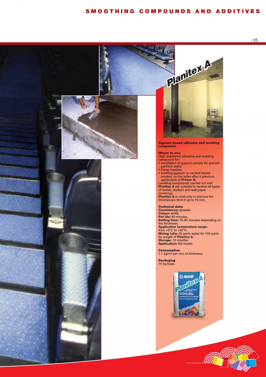 Pagina 27-Produse pentru montarea imbracamintilor vinilice, textile si cauciuc pentru pereti si pardoseli...