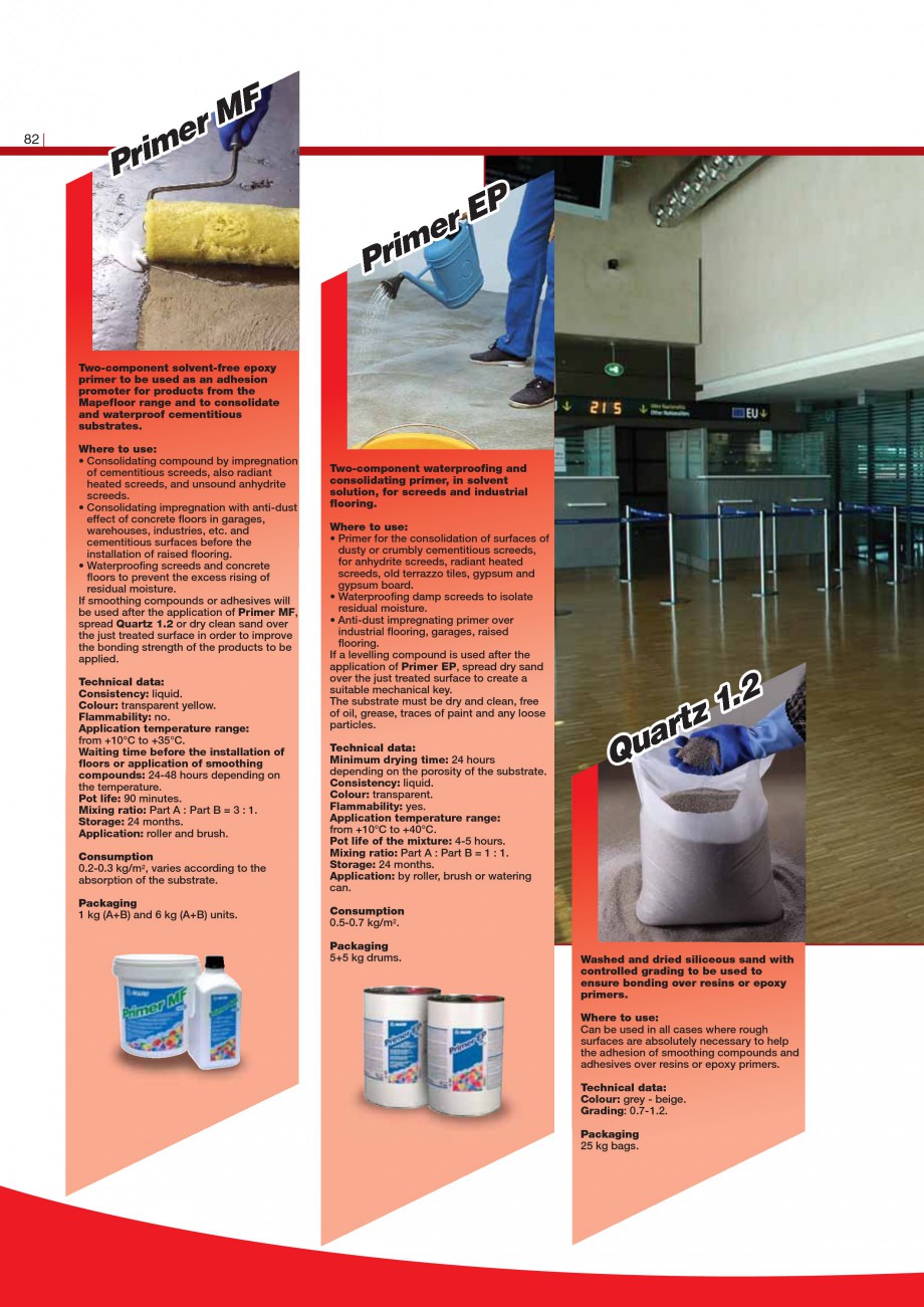 Pagina 84-Produse pentru montarea imbracamintilor vinilice, textile si cauciuc pentru pereti si pardoseli...