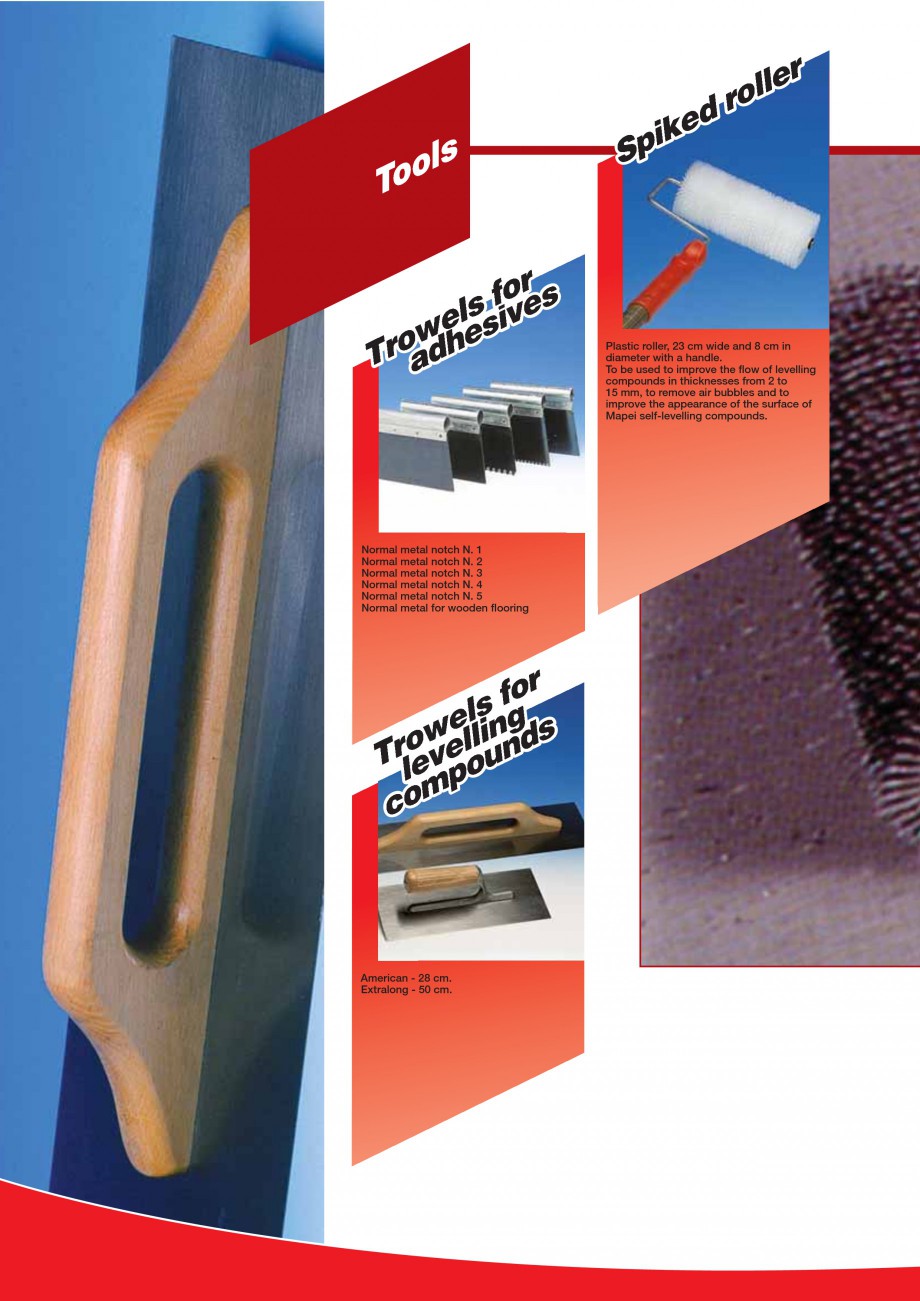 Pagina 98-Produse pentru montarea imbracamintilor vinilice, textile si cauciuc pentru pereti si pardoseli...