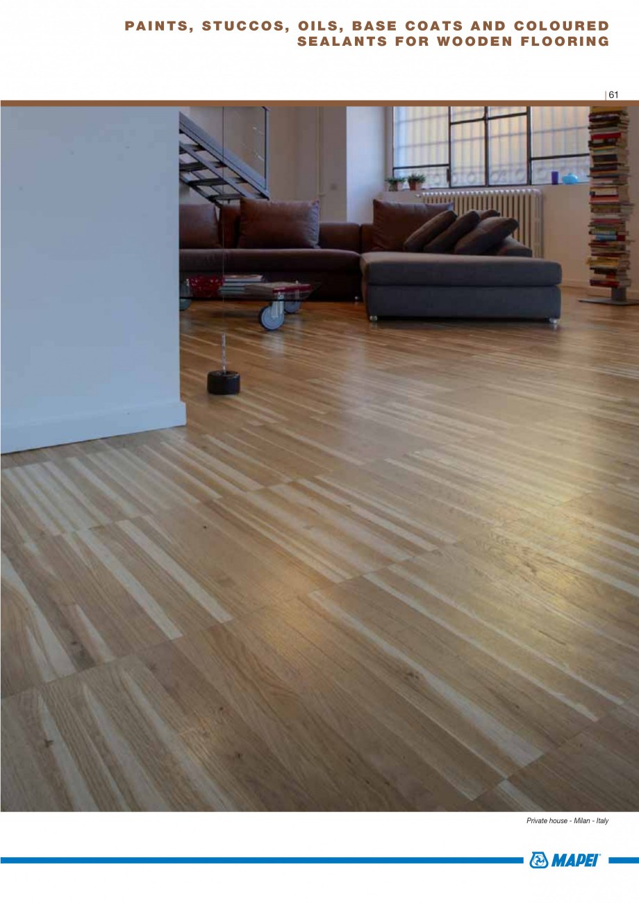 Pagina 63-Materiale montaj, finisare si intretinere parchet 2011 MAPEI Catalog, brosura Engleza : 24 hours....