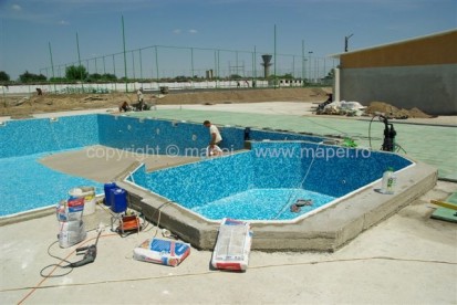 Elastorapid aplic piscina ELASTORAPID Adeziv bicomponent pe baza de ciment