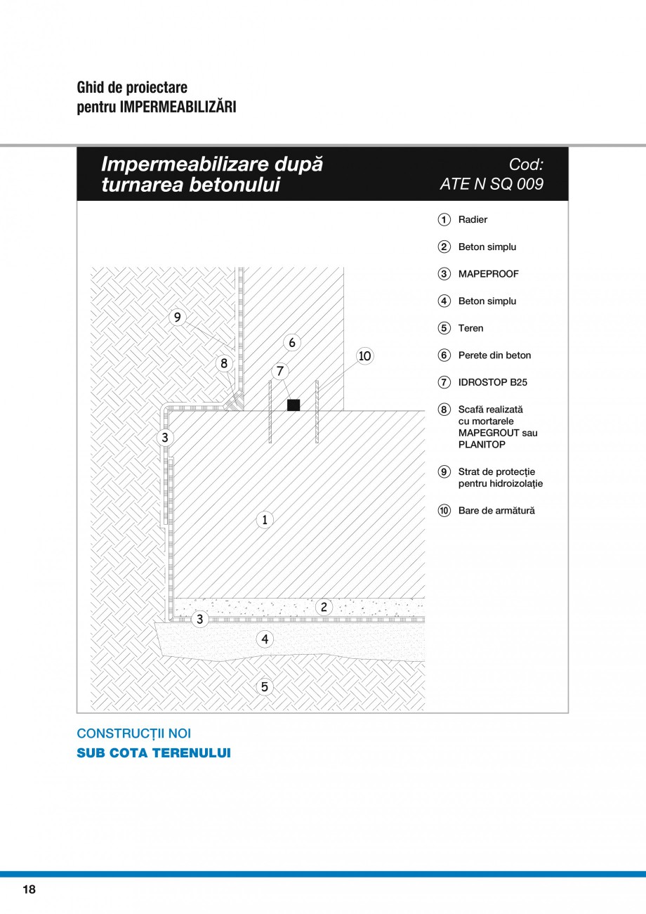 Pagina 20-Ghid proiectare impermeabilizari solutii  MAPEI Catalog, brosura Romana ă

4 	MAPELASTIC

12 	...