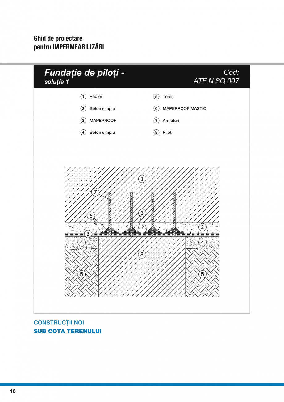 Pagina 18-Ghid proiectare impermeabilizari solutii  MAPEI Catalog, brosura Romana 
36

CONSTRUCȚII NOI
...
