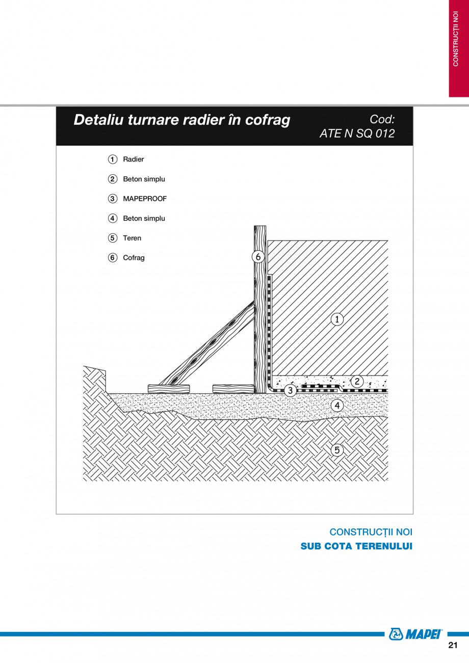 Pagina 23-Ghid proiectare impermeabilizari solutii  MAPEI Catalog, brosura Romana le la un balcon - DRAIN...