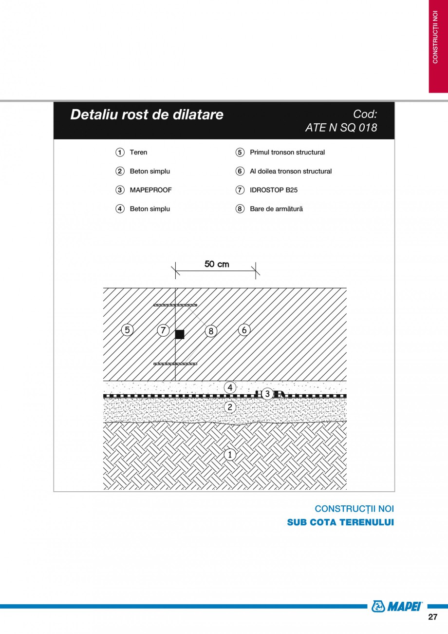 Pagina 29-Ghid proiectare impermeabilizari solutii  MAPEI Catalog, brosura Romana xistentă

12 	 KERAFLEX...