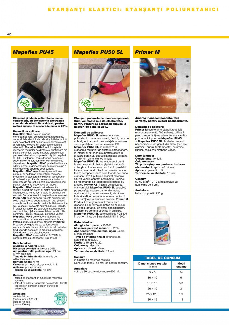 Pagina 44-Produse pentru montarea placilor ceramice si a placilor din piatra naturala MAPEI KERAPOXY Catalog, ...