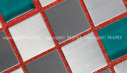 7. mozaic mixt vitroceramic metal KERAPOXY DESIGN Chituri epoxidice gresie, faianta, mozaic