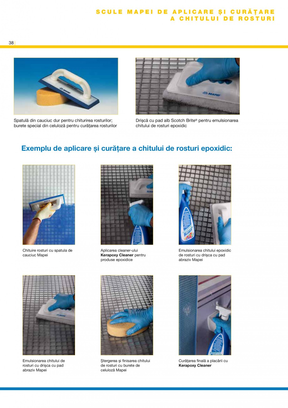 Pagina 40-Produse pentru montarea placilor ceramice si a placilor din piatra naturala MAPEI Catalog, brosura...