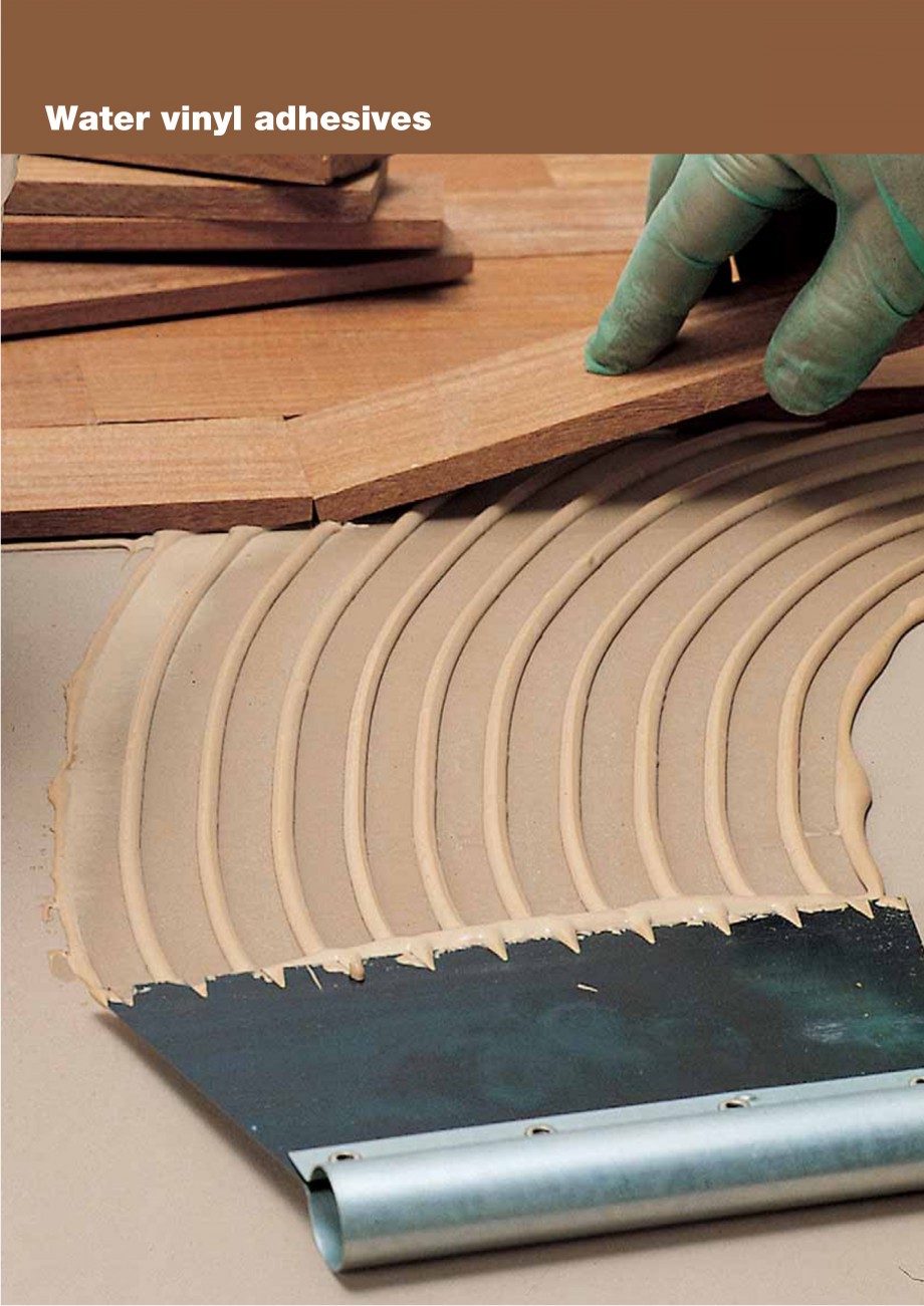 Pagina 42-Materiale montaj, finisare si intretinere parchet 2011 MAPEI ULTRABOND ECO S955 1K, ULTRABOND P902...